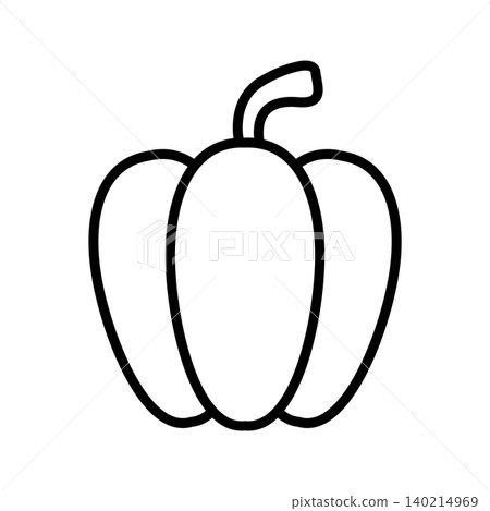 paprika icon vector design template in white background paprika icon vector design template in white background 140214969
