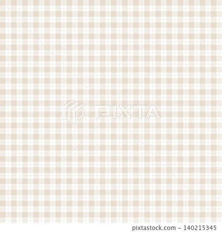 Beige gingham check seamless pattern background Beige gingham check seamless pattern background 140215345