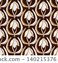 seamless pattern with bananas 140215376