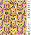seamless pattern with sea turtle 140215377