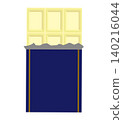 Illustration of chocolate bar 140216044