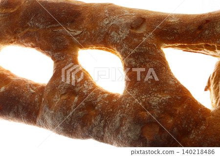Rustic Bread with Golden Crust Texture Rustic Bread with Golden Crust Texture 140218486