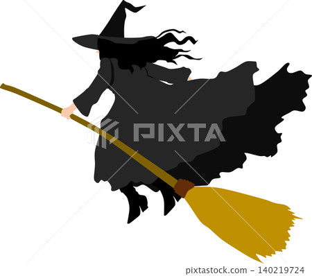 Witch illustration (Halloween) Witch illustration (Halloween) 140219724