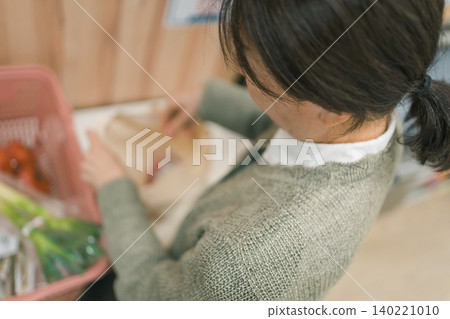 supermarket, female, lady 140221010