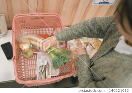 supermarket, female, lady 140221012