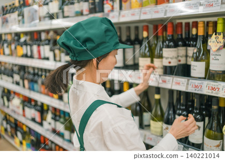 supermarket, super, salesperson 140221014