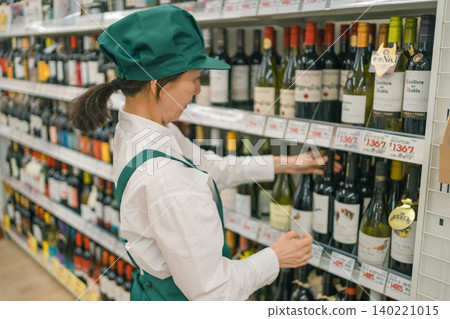 supermarket, super, salesperson 140221015