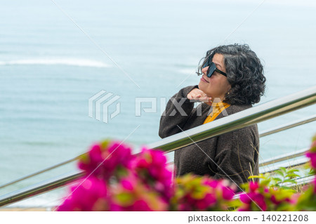 A woman wearing sunglasses A woman wearing sunglasses 140221208