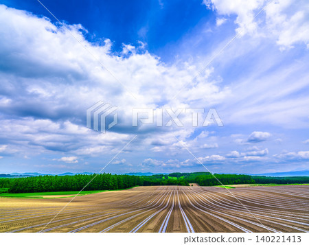 Countryside scenery of Biei Countryside scenery of Biei 140221413