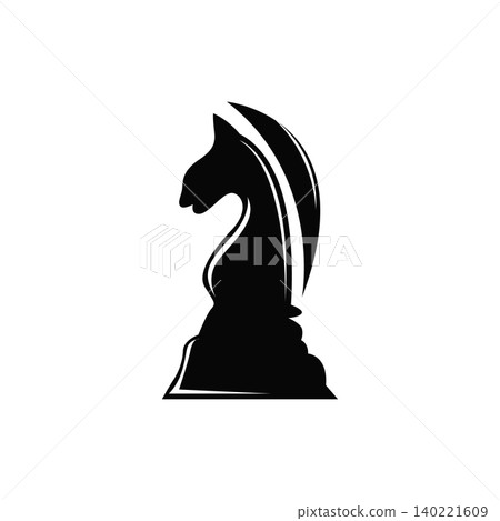 Chess Logo Simple Chess Club Identity Design Symbol Chess Logo Simple Chess Club Identity Design Symbol 140221609