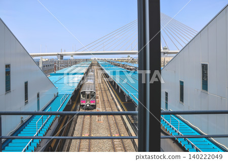 April 26 2026 Aomori Station Platforms And Bay Bridge April 26 2026 Aomori Station Platforms And Bay Bridge 140222049