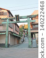 The blue torii gate of Enoshima 140222468