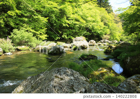 Scenery of the Odagariyama Valley in Uchikocho Ehime Prefecture Scenery of the Odagariyama Valley in Uchikocho Ehime Prefecture 140222808