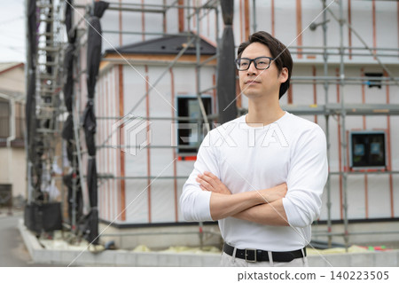 Workers working in arms 140223505