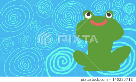 Frog illustration Frog illustration 140223718