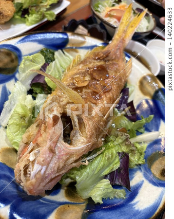 Butter-grilled fish 140224633