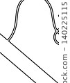 Abstract line drawings of shapes and curves - geometric designs 140225115