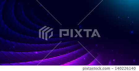 Abstract futuristic background featuring grid lines in vibrant neon blue and pink tones. Abstract futuristic background featuring grid lines in vibrant neon blue and pink tones. 140226140