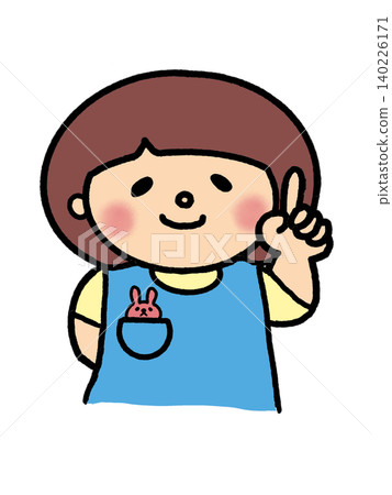 Apron, space for copying illustrations, notices, social media materials, childcare worker Apron, space for copying illustrations, notices, social media materials, childcare worker 140226171