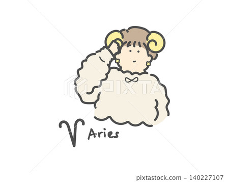 Aries (Zodiac Sign) Illustration Aries (Zodiac Sign) Illustration 140227107