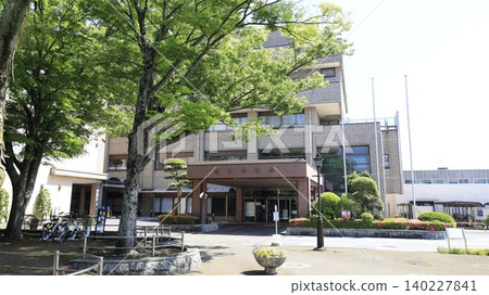 The building of Nagareyama City Hall in Nagareyama City, Chiba Prefecture The building of Nagareyama City Hall in Nagareyama City, Chiba Prefecture 140227841
