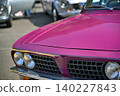 [Kanagawa] Yokosuka Kurihama A scene of a classic car day held in Hana no Kuni 140227843