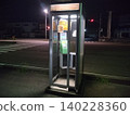 Midnight telephone booth 140228360