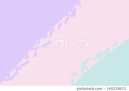 Minimal Pastel Abstract Geometric Background with Lavender Pink and Mint Color Blocks 140228615