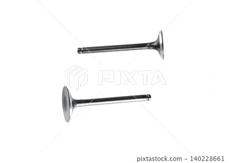 Motorcycle engine intake and exhaust valve stem shaft replacement hardware set. Motorcycle engine intake and exhaust valve stem shaft replacement hardware set. 140228661