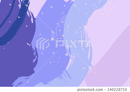 Abstract Purple and Blue Brush Stroke Background with Pastel Artistic Texture Abstract Purple and Blue Brush Stroke Background with Pastel Artistic Texture 140228710