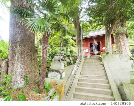 白須神社,四周綠樹環繞 白須神社,四周綠樹環繞 140229506