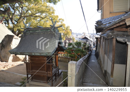 廣島尾道的小巷 廣島尾道的小巷 140229955