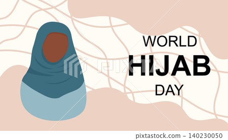 World Hijab Day, 1 February. Banner featuring a woman in a hijab. Modern flat design for templates and social posts World Hijab Day, 1 February. Banner featuring a woman in a hijab. Modern flat design for templates and social posts 140230050