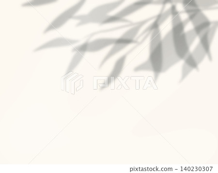 Background material with the shadow of leaves reflected on the wall Background material with the shadow of leaves reflected on the wall 140230307