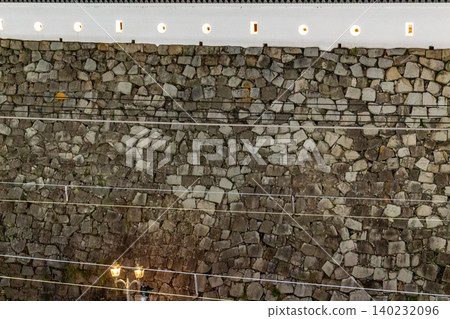Stone walls and historical landscape background materials Stone walls and historical landscape background materials 140232096