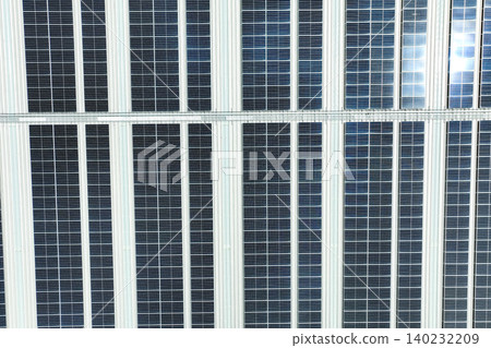 Solar energy for factory and warehouse building. Solar panels on roof of industrial plant. Commercial solar power. Rooftop solar power. Rooftop renewable energy system. Sustainable green energy. Solar energy for factory and warehouse building. Solar panels on roof of industrial plant. Commercial solar power. Rooftop solar power. Rooftop renewable energy system. Sustainable green energy. 140232209