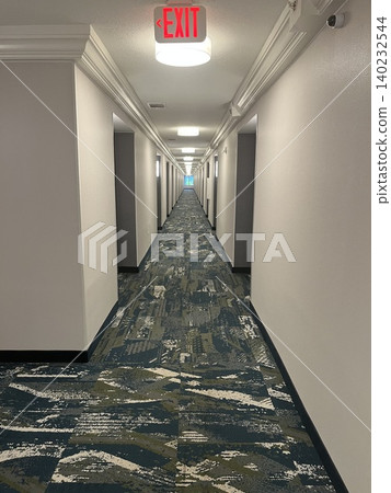 Carpet, hotel corridor Carpet, hotel corridor 140232544