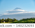 Mount Fuji as seen from Fujinokuni Tagonoura Minato Park 140232693