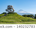 Fujinokuni Tagonoura Minato Park: Dragon Tower and Mount Fuji 140232783