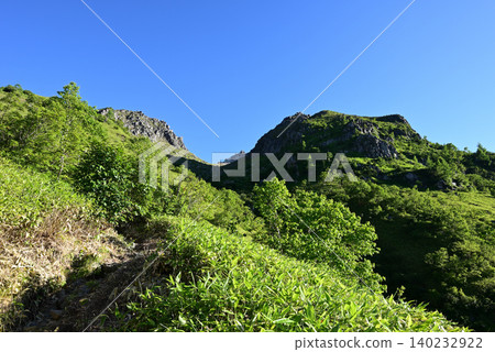 Mt. Yake climb, Northern Alps, Nagano Prefecture Mt. Yake climb, Northern Alps, Nagano Prefecture 140232922