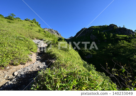 Mt. Yake climb, Northern Alps, Nagano Prefecture Mt. Yake climb, Northern Alps, Nagano Prefecture 140233049