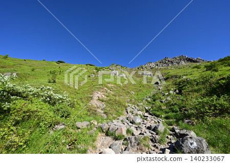 Mt. Yake climb, Northern Alps, Nagano Prefecture 140233067