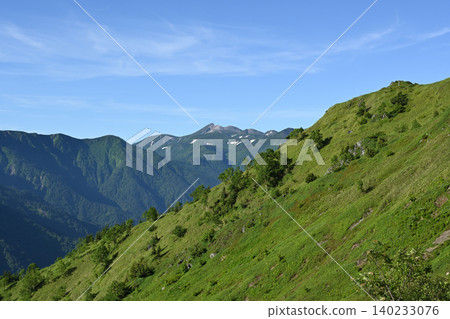 攀登燒岳,北阿爾卑斯山脈,長野縣 攀登燒岳,北阿爾卑斯山脈,長野縣 140233076