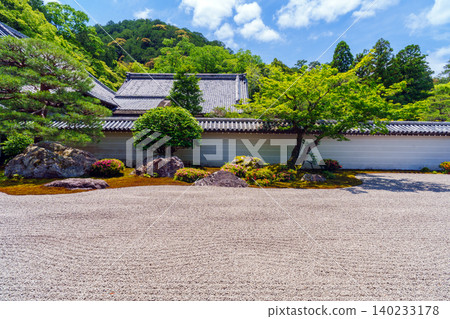 南禪寺北條庭園,綠樹成蔭,景色優美。 南禪寺北條庭園,綠樹成蔭,景色優美。 140233178