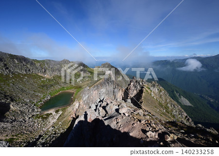 Mt. Yake climb, Northern Alps, Nagano Prefecture Mt. Yake climb, Northern Alps, Nagano Prefecture 140233258