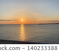 Sunset over the sea 140233388