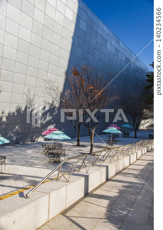 Scenery around the Design Plaza in Korea Scenery around the Design Plaza in Korea 140234566