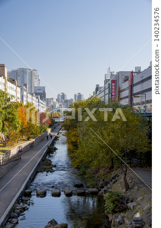 Scenery around the Design Plaza in Korea Scenery around the Design Plaza in Korea 140234576
