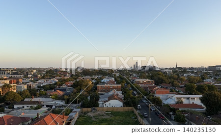 evening scene, townscape, cityscape 140235130
