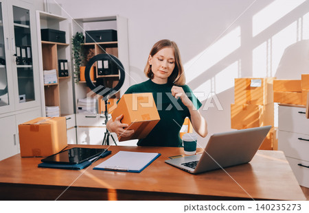 Fashion designer woman and typing on laptop in shop for email project or online order of fabric in creative startup Serious tailor computer and small business for clothes or textile in : Generative AI Fashion designer woman and typing on laptop in shop for email project or online order of fabric in creative startup Serious tailor computer and small business for clothes or textile in : Generative AI 140235273